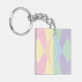 クリスタルシェル（平面） キーホルダー (正面左)