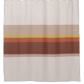 クリスタルシップストライプ製品 シャワーカーテン (正面)