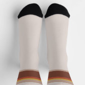 クリスタルシップストライプ製品 ソックス (上部)