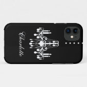 クリスタルシャンデリアiPhone 5ケースメイトID Case-Mate iPhoneケース (裏面(横))