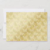 クリスタルシャンパンバーストブライダルシャワー 招待状 (裏面)