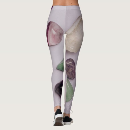 クリスタルジェムズエネルギーヨガフィットネスレギンス レギンス (裏面)