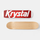 クリスタルスケートボード スケートボード (横)