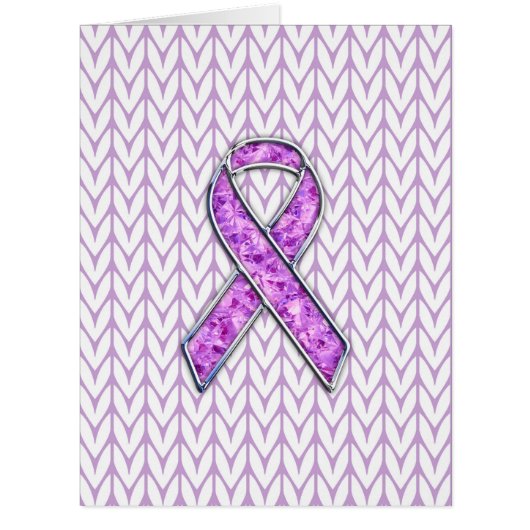 クリスタルスタイルピンクリボン認識度ニット (正面)