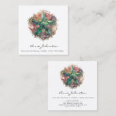 クリスタルスタースクエアビジネスカード スクエア名刺 (正面/裏面)