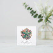 クリスタルスタースクエアビジネスカード スクエア名刺 (スタンド正面)