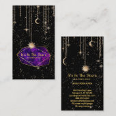 *~*クリスタルスタースサンアストロロジー 名刺 (正面/裏面)