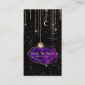 *~*クリスタルスタースサンアストロロジー 名刺 (正面)