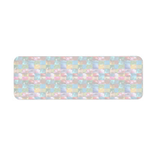 クリスタルストーンライトシェード ラベル