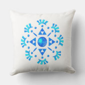 クリスタルスノーフレーク装飾用クッション クッション (裏面)