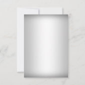 クリスタルスノーフレーク銀冬の日付を保存 セーブザデート (裏面)