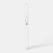 クリスタルスノーフレーク –  iPhone 16ケース (左側面)
