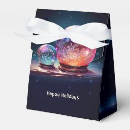 クリスタルスノーボール クリスマス ホリデー ギフトボックス フェイバーボックス