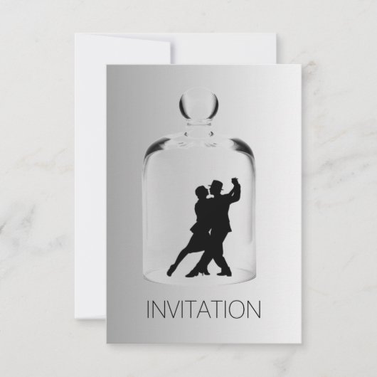 クリスタルタンゴナイトクラブパーティーVIP招待状 招待状 (正面)