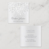 クリスタルダリア スクエア名刺 (正面/裏面)