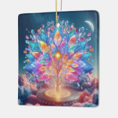 クリスタルツリー セラミックオーナメント (左)