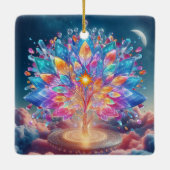 クリスタルツリー セラミックオーナメント (裏面)