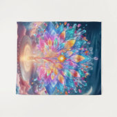 クリスタルツリー タペストリー (正面(横))