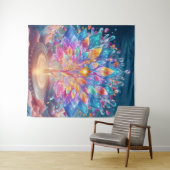 クリスタルツリー タペストリー (インサイチュ(横))