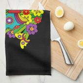 クリスタルティップスアンドアリステア キッチンタオル (四つ折り)