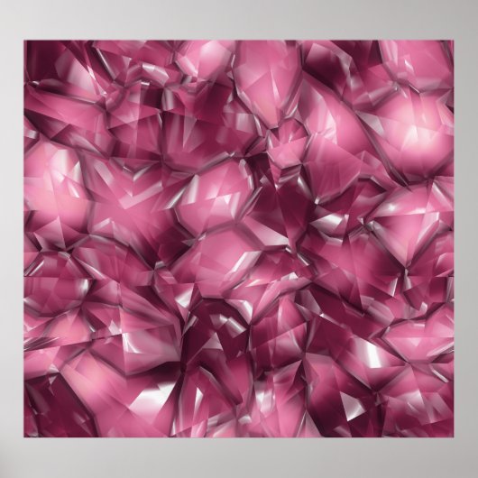 クリスタルテクスチャビッグコレクションシームレス ポスター (正面)