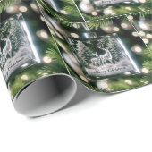 クリスタルディアオーナメントオンパインツリー ラッピングペーパー (ロールコーナー)