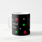'クリスタルディバマグ コーヒーマグカップ (正面左)