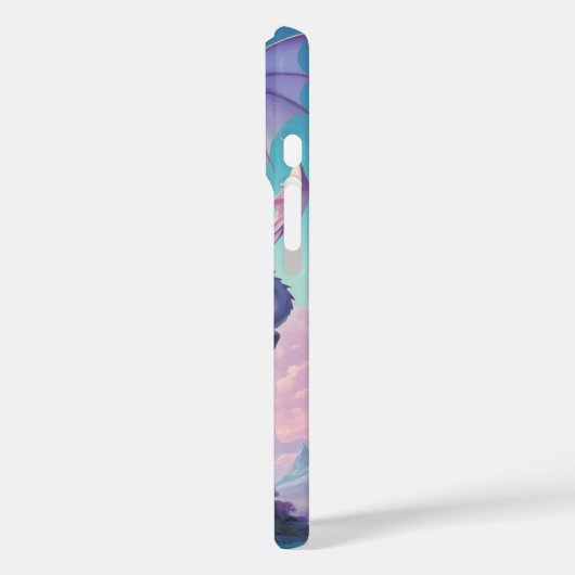 クリスタルドラゴン Case-Mate iPhoneケース (裏面 / 左)