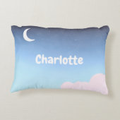 クリスタルドリーミンキッズデコールアクセント枕16" x 12" アクセントクッション (裏面)