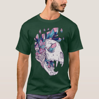 クリスタルネコスカル Tシャツ