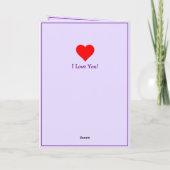 クリスタルハートバレンタインと愛の詩 カード (裏面)