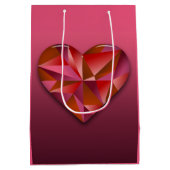 クリスタルハート15周年記念 ミディアムペーパーバッグ (裏面)