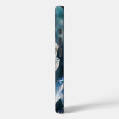 クリスタルバタフライストーンズ電話ケース Case-Mate iPhoneケース (裏面 / 左)