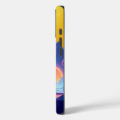 クリスタルバレーの未来的な夕日 Case-Mate iPhoneケース (裏面 / 左)