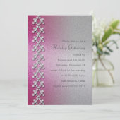 クリスタルバンドホリデーパーティー招待状 招待状 (スタンド正面)