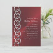 クリスタルバンドホリデーパーティー招待状 招待状 (スタンド正面)