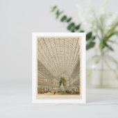 クリスタルパレスのトランセプト、デイ&ソー発行 ポストカード (スタンド正面)