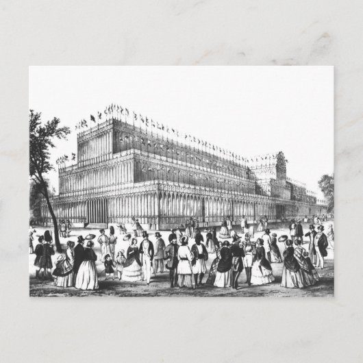 クリスタルパレスの外観 ポストカード (正面)