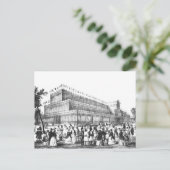 クリスタルパレスの外観 ポストカード (スタンド正面)