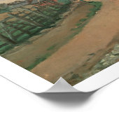 クリスタルパレス、アッパー・ノーウッド(油・オン・キャンバス) ポスター (角)