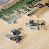 クリスタルパレス，シデナム， c.1862 （カラーリソ） ジグソーパズル (側面)