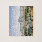 クリスタルパレス，シデナム， c.1862 （カラーリソ） ジグソーパズル (縦)