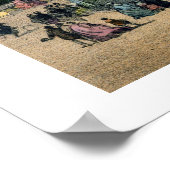 クリスタルパレス，シデナム， c.1862 （カラーリソ） ポスター (角)