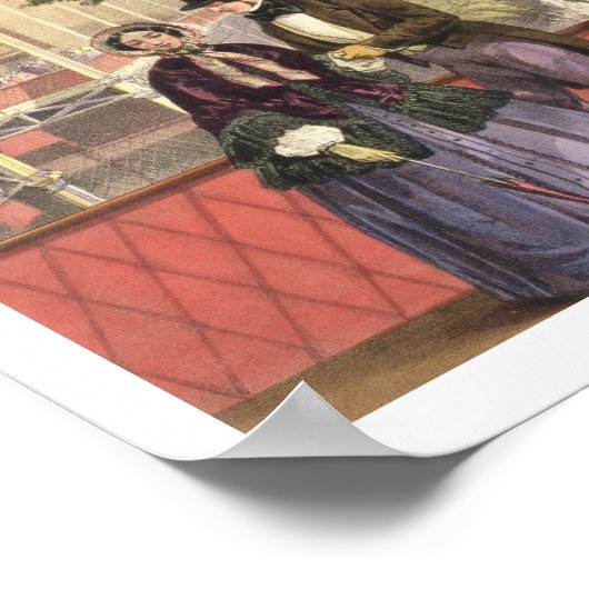 クリスタルパレス、南ガラーのトランセツ ポスター (角)