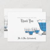 クリスタルパンチボウルサンキューカード サンキューカード (正面/裏面)