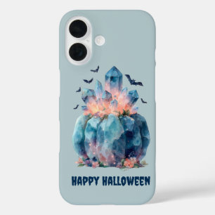 クリスタルパンプキンハロウィーン iPhone 16ケース