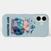 クリスタルパンプキンハロウィーン Case-Mate iPhoneケース (裏面 (横))