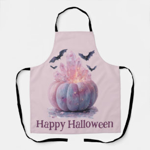 クリスタルパンプキン ハッピー ハロウィン エプロン