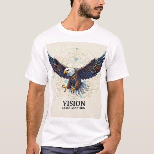 クリスタルビジョンイーグルTシャツ Tシャツ (正面)