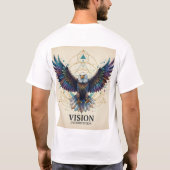 クリスタルビジョンイーグルTシャツ Tシャツ (裏面)